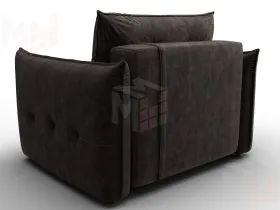 Кресло Лига-100 НПБ ( BRUT 17 коричневый )