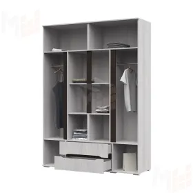 Шкаф 4х створчатый Валенсия ШК 014 дуб анкор светлый