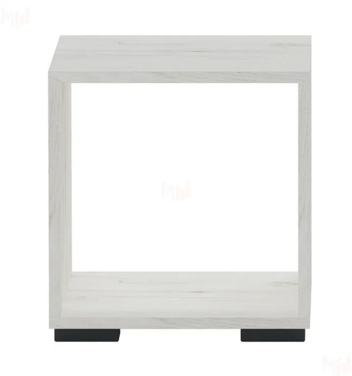 Стеллаж  ГРЕТТА Куб 1 Дуб Крафт белый