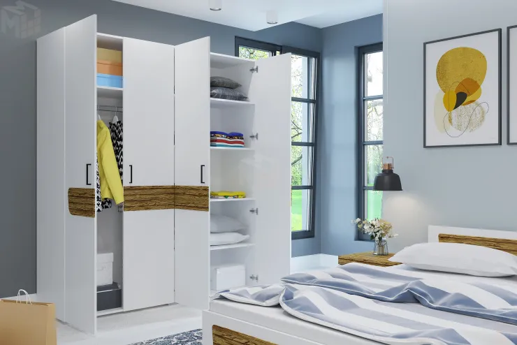 Шкаф Милана 4-х створчатый