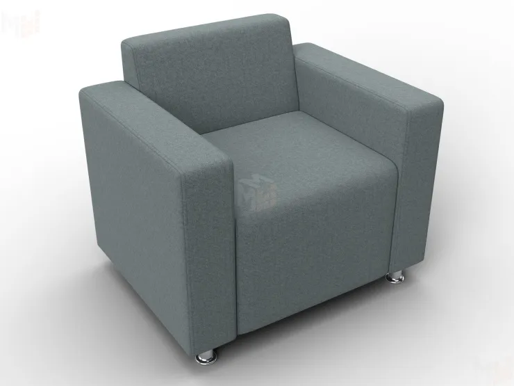 Кресло Лига-093 ВН ( Амур 07 серый )