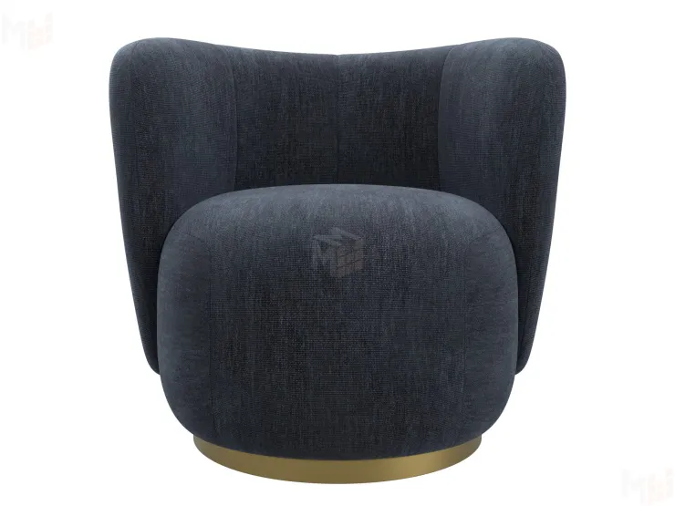 Кресло Лига-072 ( шенилл RIMINI 14 темно-серый )