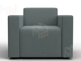 Кресло Лига-093 ( Амур 07 серый )