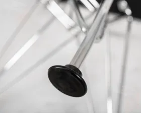 Стул обеденный DOBRIN BUTTERFLY CHROME (ножки хром, цвет кремовый)