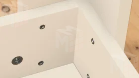 Стол обеденный Промо тип 1 Белый