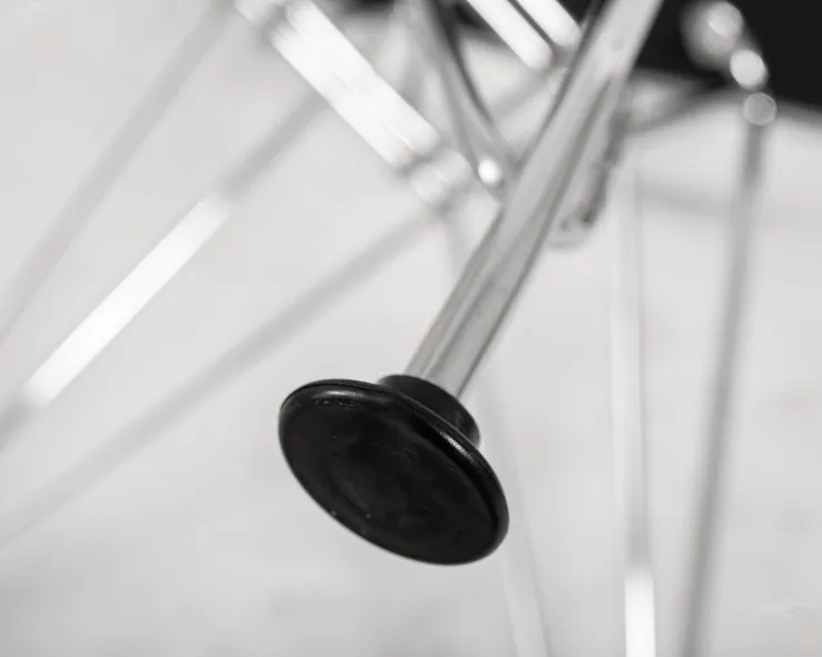 Стул обеденный DOBRIN BUTTERFLY CHROME (ножки хром, цвет кремовый)