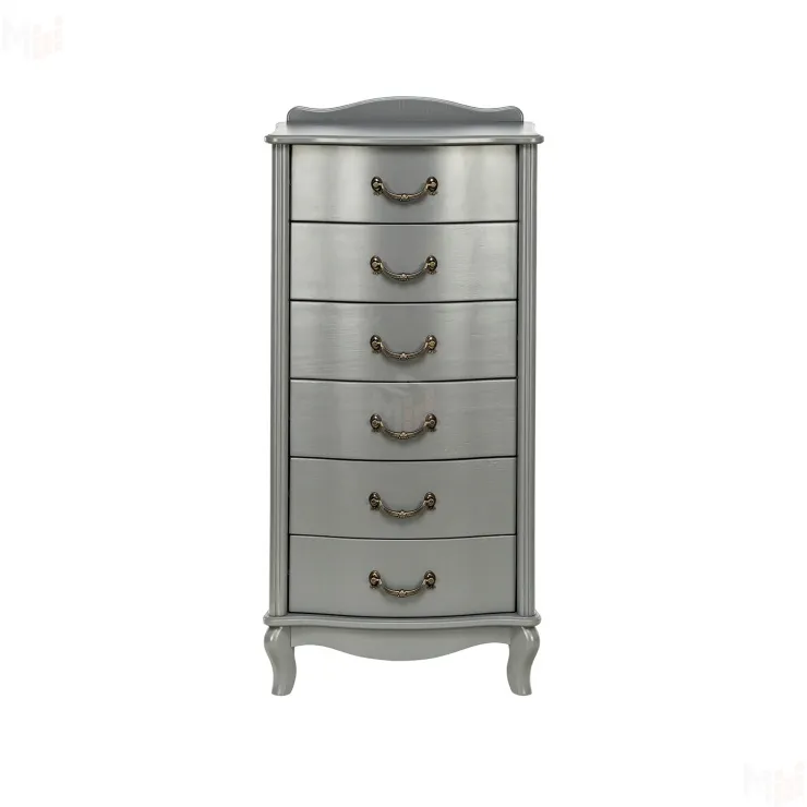 Комод Leset "Джульетта" узкий (6 ящ.) (Серый ясень)