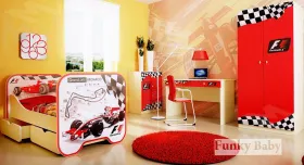 Серия Формула-1, готовая комната №3