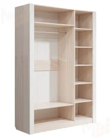 Шкаф 3-дв Ривьера РИВ2 ясень шимо 