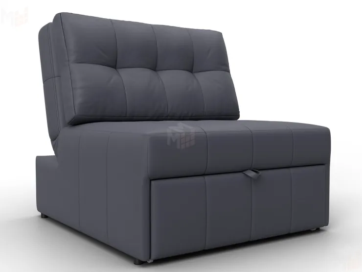 Кресло-кровать Лига-107 (80) ( GRIFON 15 серый )