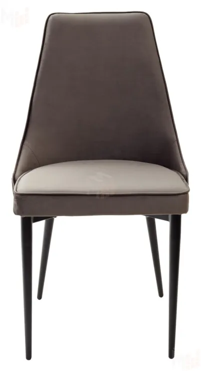 Стул NEPAL-P Графит велюр/ черный каркас