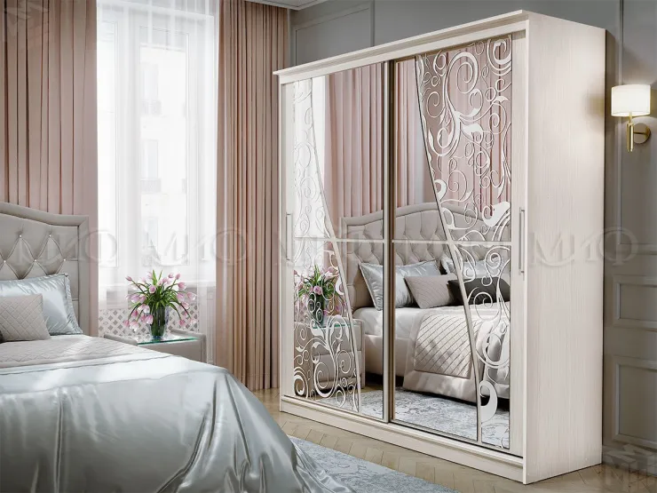 Шкаф-купе Элегант №2 (1500) сандал