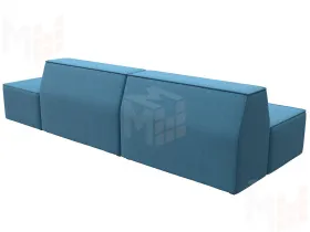 Диван прямой модульный Монс Модерн правый ( Амур голубой )