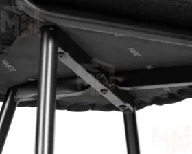 Стул обеденный DOBRIN MATILDA (черная ткань (LAR 275-50))