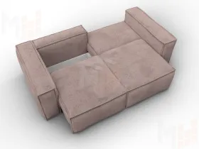 Диван прямой Лига-081 НПБ ( TOWER 05 бежевый )
