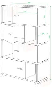 Стеллаж СБ-30-4