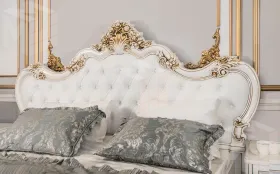 Спальня Натали 5-ств белый глянец