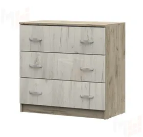 Комод с 3 ящиками Басса КМ 551 М  дуб крафт