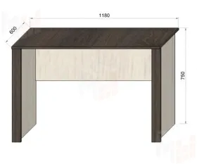 Стол прямой Фанки Тайм ФТ-09 