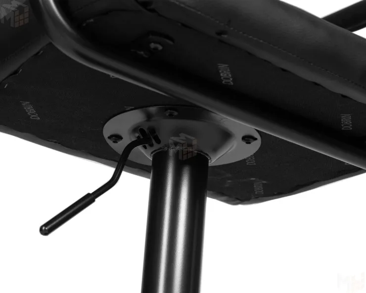 Стул барный DOBRIN KRUGER ARM BLACK (черный)