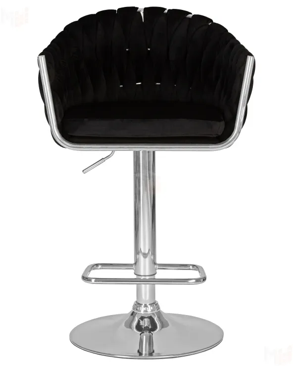 Стул барный DOBRIN MARCEL (черный велюр (MJ9-101))