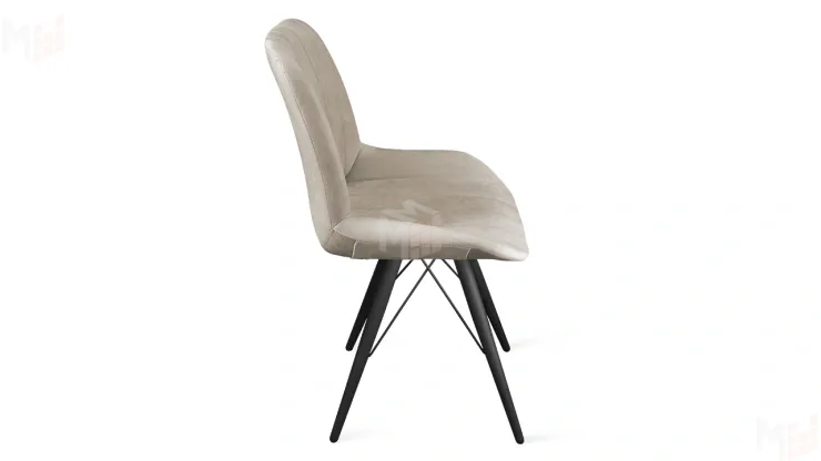 Стул Марвел К3 Исп. 2 Черный муар Велюр Confetti Smoke