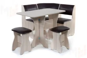 Кухонный уголок Тюльпан мини (ясень/барнео умбер)