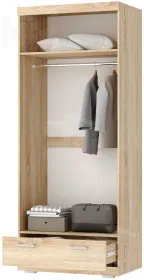 Шкаф СОНАТА ШС-900  со штангой Дуб Сонома-Сакраменто