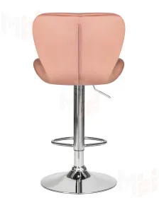 Стул барный DOBRIN BARNY (пудрово-розовый велюр (MJ9-32))