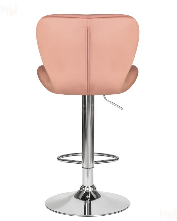 Стул барный DOBRIN BARNY (пудрово-розовый велюр (MJ9-32))