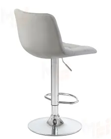 Стул барный DOBRIN TAILOR (серый велюр (MJ9-75))