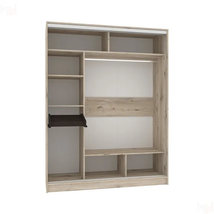 Шкаф-купе Strike 1600 Зеркало Гаскон пайн