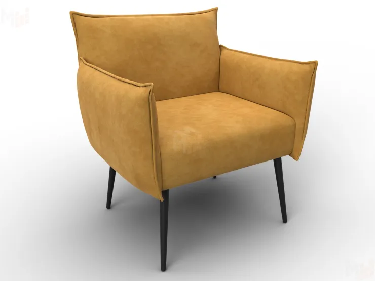 Кресло Лига-083 ( BRUT 10 желтый )