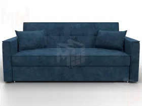 Диван прямой Лига-104 (160) ( BRUT 11 синий )