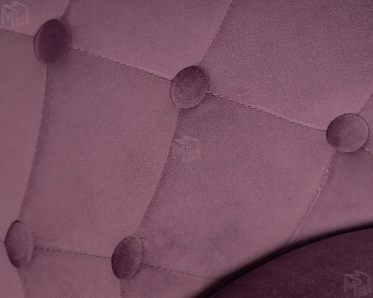 Стул барный DOBRIN JOSEPH BLACK (пудрово-сиреневый велюр (MJ9-52))