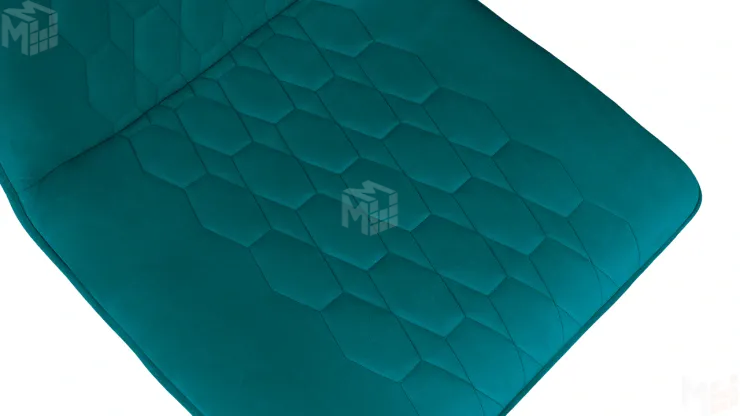 Стул Хьюго К3 Черный муар, Велюр Confetti Izumrud