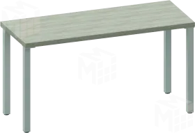 Стол письменный Ингар 2/ТТ дуб беленый / белый