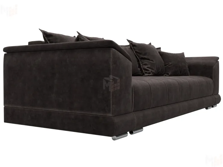 Диван прямой НордСтар НПБ ( BRUT 17 коричневый )