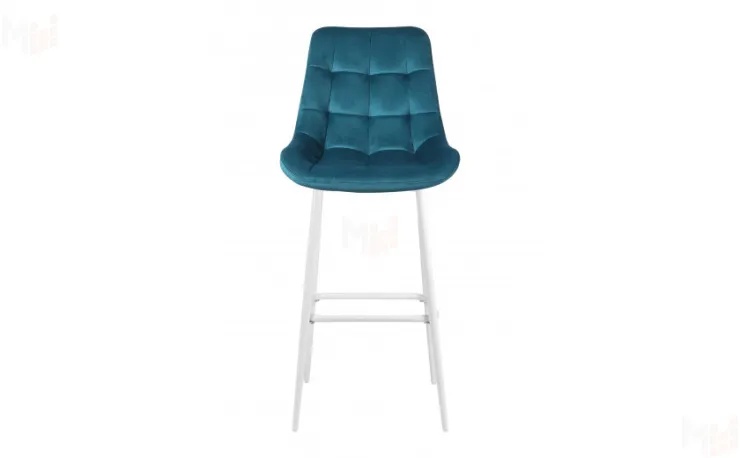 Барный стул Эйден Confetti izumrud/белый