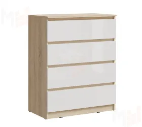 Комод Челси 800 сонома/белый