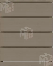 Комод Варма 4 дуб беленый