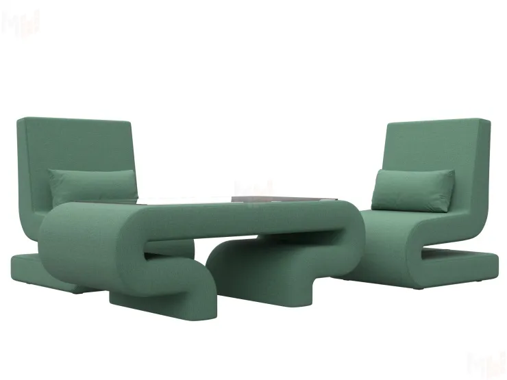 Набор Волна-3 (стол, 2 кресла)