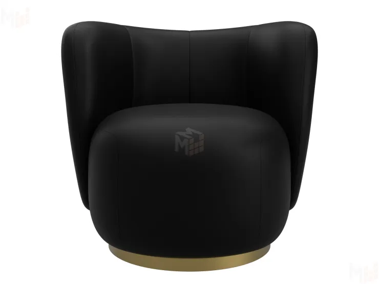 Кресло Лига-072 ( экокожа GRIFON 18 черный )