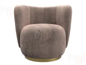 Кресло Лига-072 ( велюр TOWER 05 бежевый )