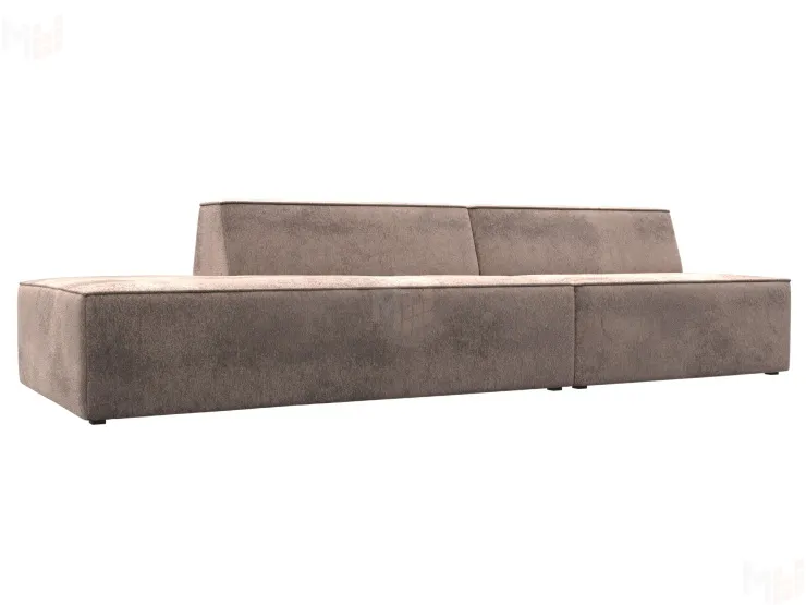 Диван прямой модульный Монс Модерн левый ( TOWER 05 бежевый )