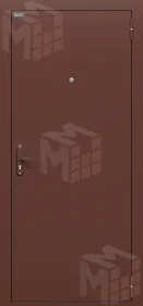 Входная металлическая дверь Эконом Антик Медь/Л-11 (ИталОрех)