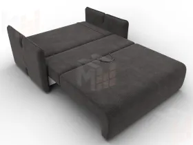 Диван прямой Лига-117 ( LAIM 10 темно-коричневый )