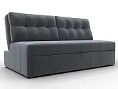 Диван прямой Лига-107 (160) ( SEVEN 17 серый )
