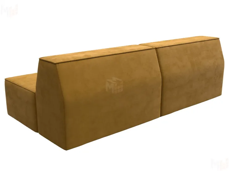 Диван прямой модульный Монс ( BRUT 10 желтый )