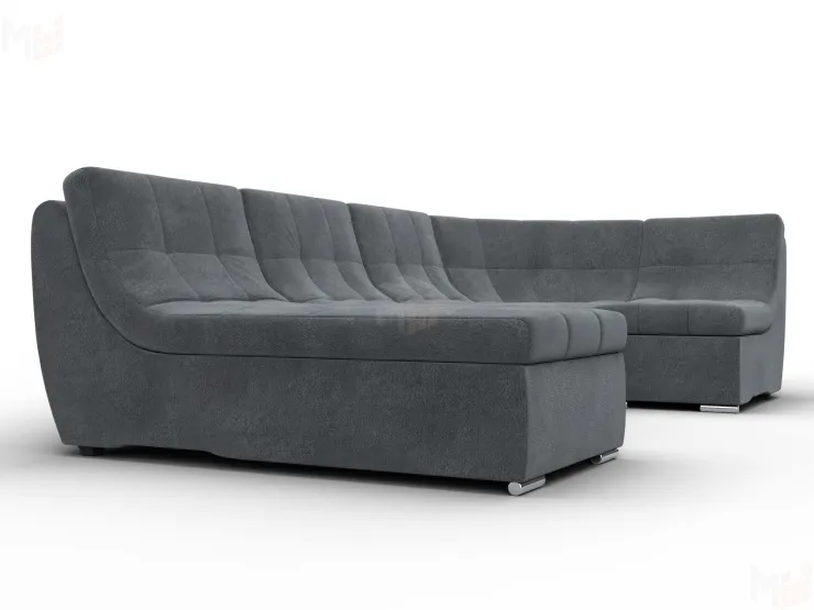 Диван П-образный модульный Холидей ( LAIM 23 светло-серый )